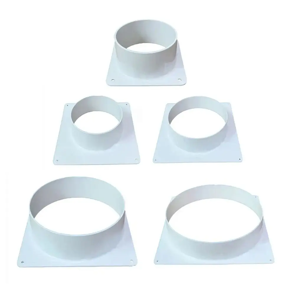 

прочный прямой разъем воздуховода, инструменты для воздуховодов, фланец, адаптер для выпуска воздуха, простая установка, пластиковая вентиляционная труба