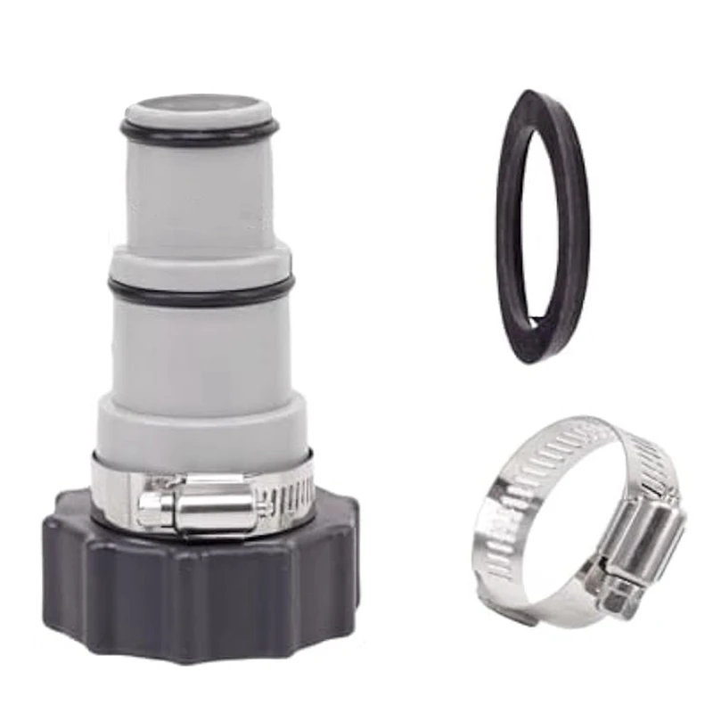 4Pack Pool Hose Adapter,Type A Pool Hose Connector For 1.5/1.25 Inch Vacuum Hose Adapters, Threaded Connection