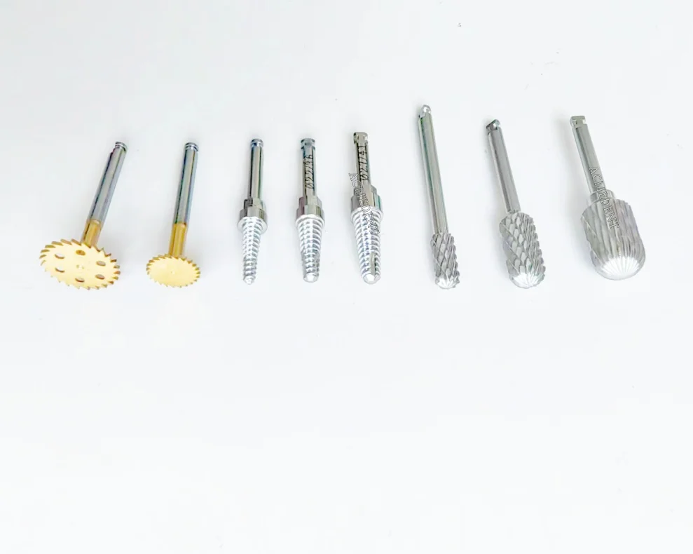 

Dental Drills Pineapple Split Narrow Ridge Implant Drill Expansion Screws Saw Disc Trimming Burs