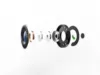 타임리스 미니멀리스트 디자인의 HarmonicDyne BAROQUE 60mm 세라믹-메탈 다이어프램 헤드폰 프리미엄 이어패드 사전 주문 6