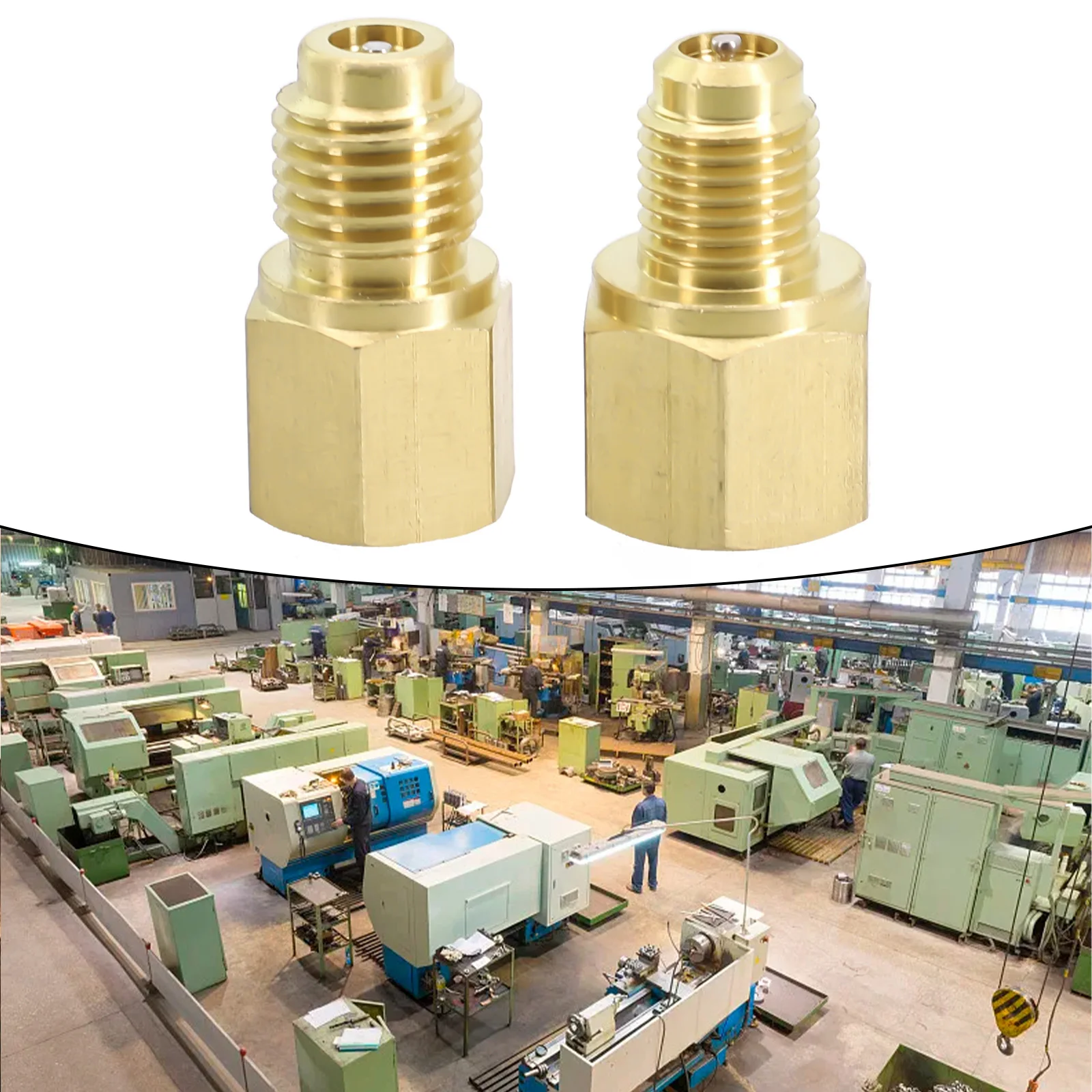 Quick Installation and Connection, Heavyweight to for r12 Adapter Set, Long for service Time, for ideal for Vacuum Pumps
