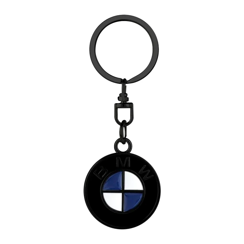 Metal Car Badge Keychain Zinc Alloy Keyrings Accessories For BMW 1 2 3 4 5 6 7 8 Series GT I4 I3 I8 IX X2 X3 X4 E34 E36 E90 E46