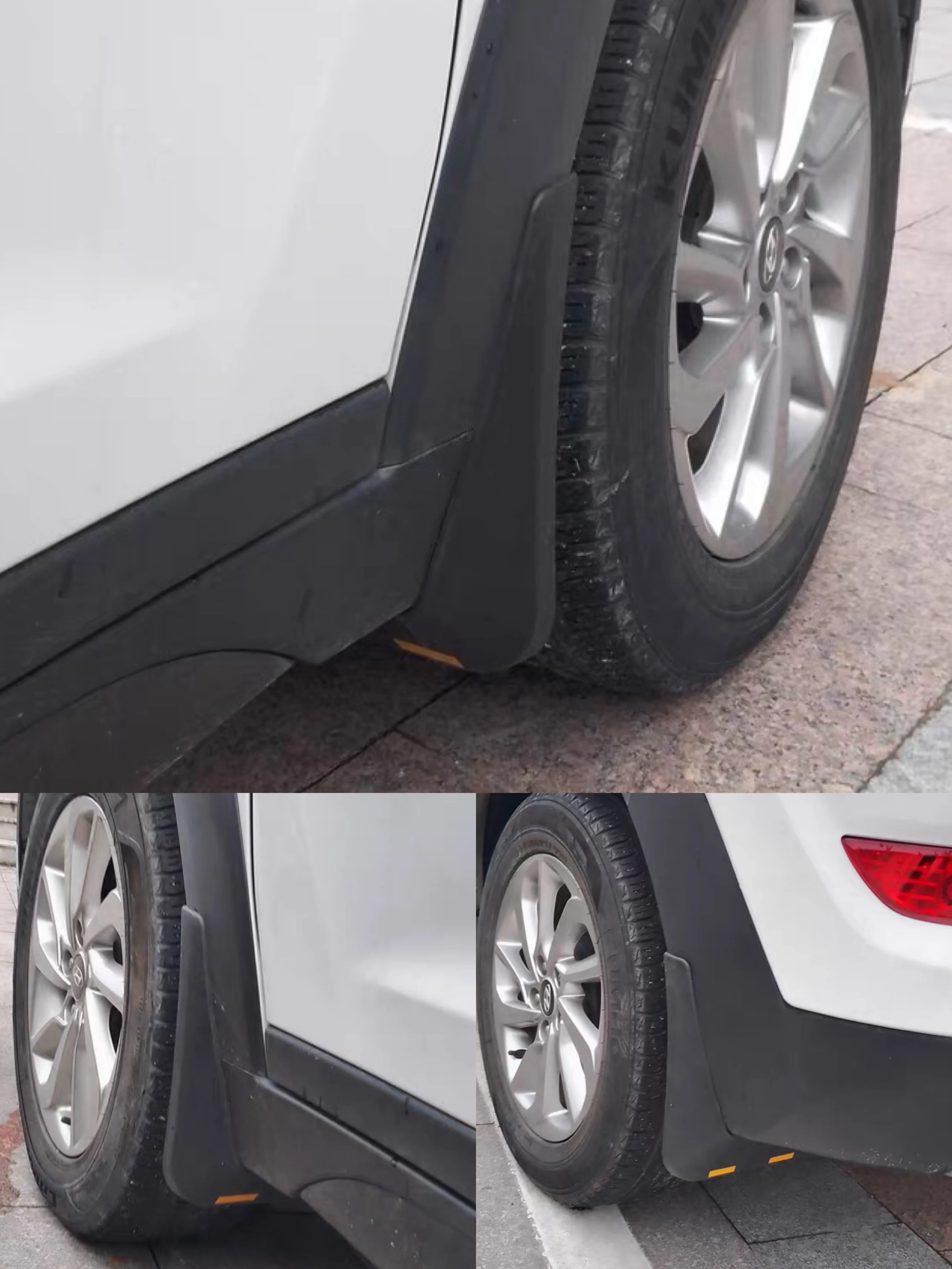 Mud Flaps For Hyundai Tucson TL 2015 2016 2017 Mudflap Splash Guards Mudguard Fender Front Rear 투싼tl guardabarros YC101049