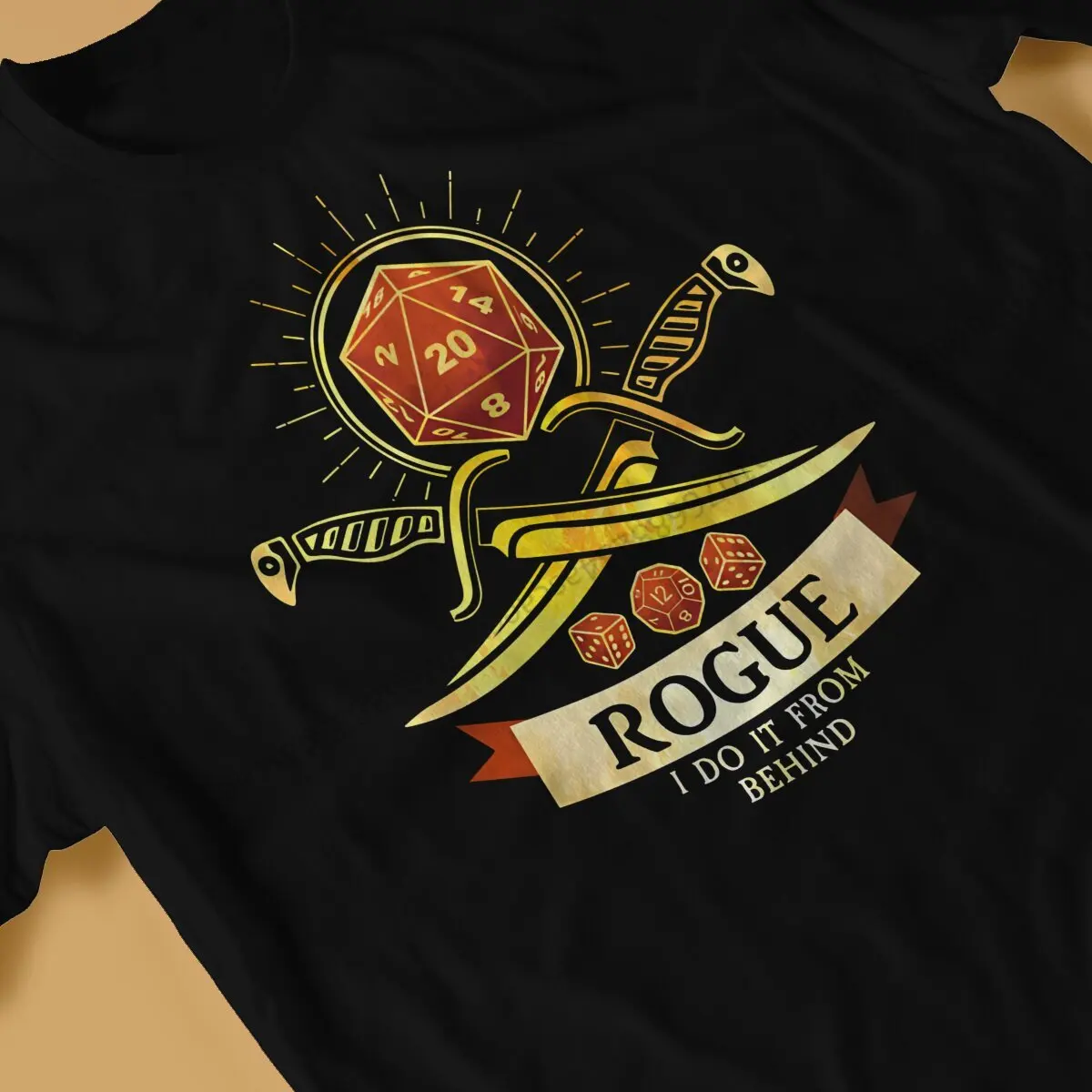 تي شيرت برسومات عتيقة للرجال ، أقوم بذلك من الخلف ، ملابس قطنية ، قمم صيفية