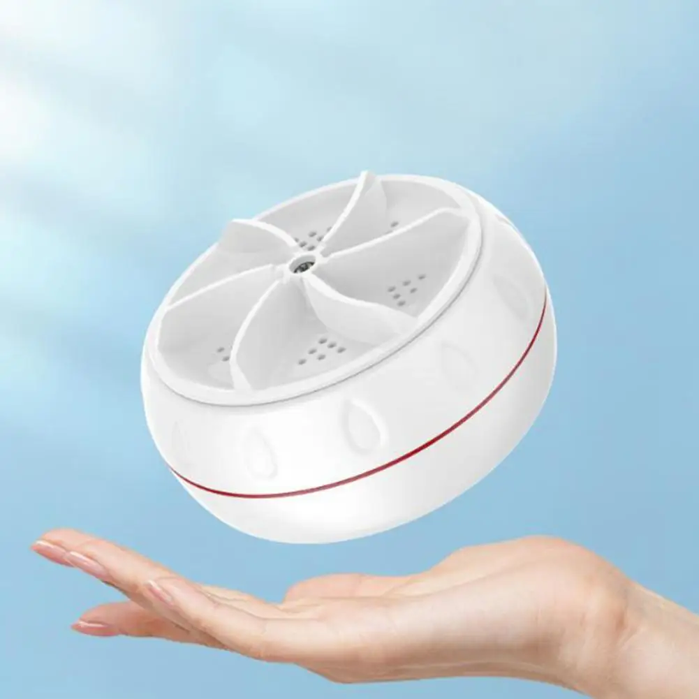 Electric Washing Machine Portable Mini Washing Machine Low Noise Laundry Washer Powerful Electric Washer for Baby Clothes
