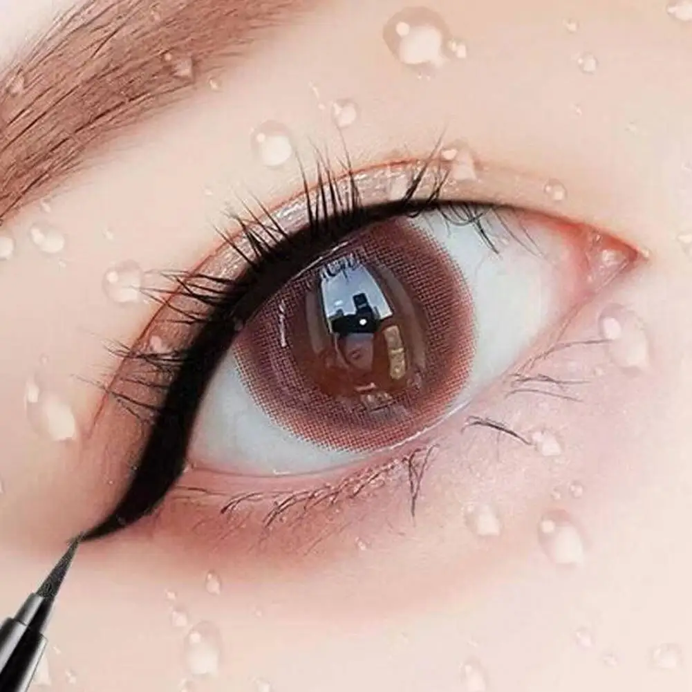 Lápiz Delineador de ojos líquido a prueba de manchas, herramienta de maquillaje sin olor, suministros cosméticos de moda para regalo