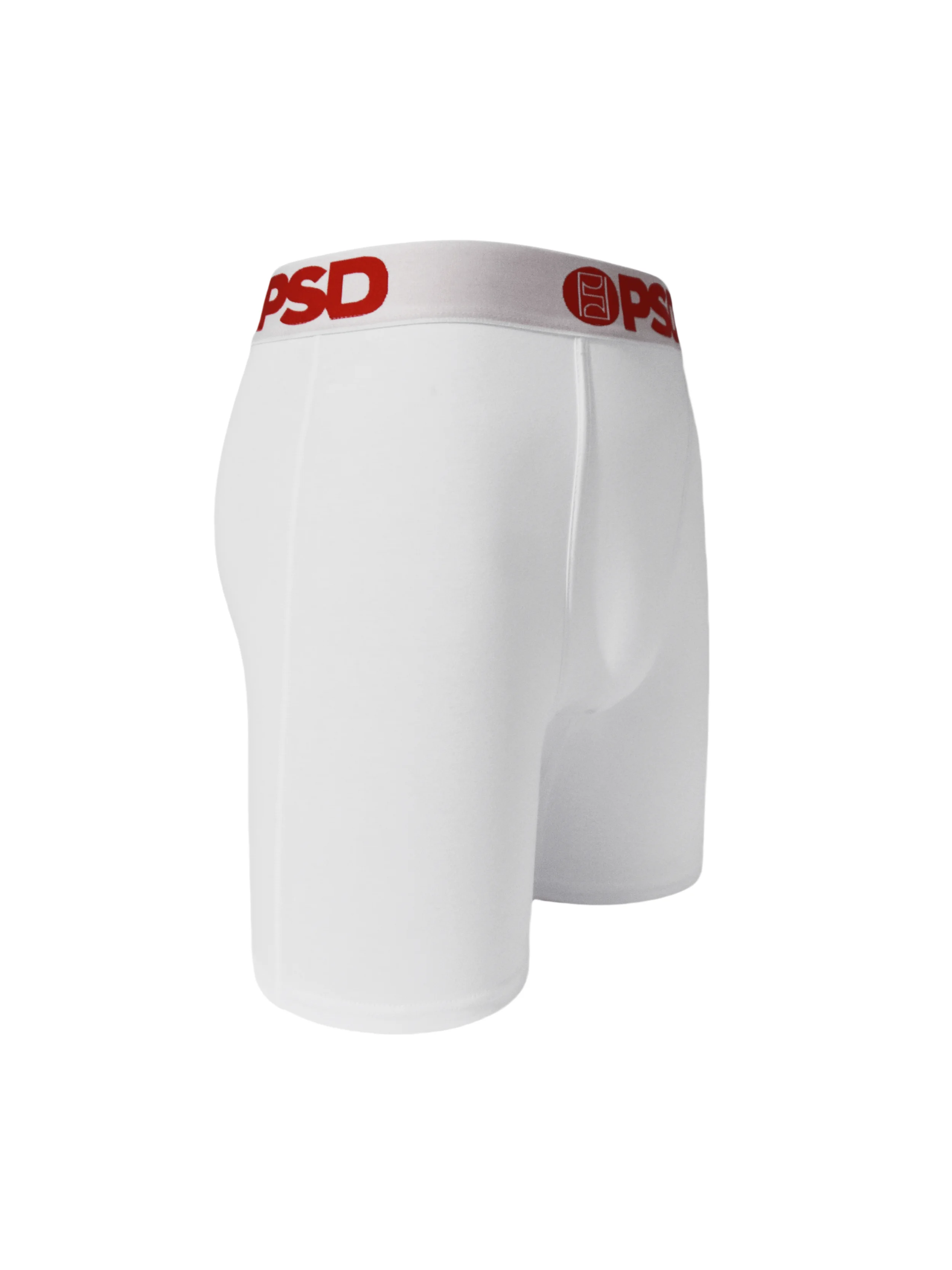 Calzoncillos bóxer de algodón para hombre, ropa interior Sexy, transpirable, color blanco sólido