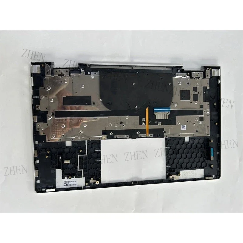 S For HP ENVY X360 15-FE Top case Palmrest Backlit Keyboard Silver N49283-001