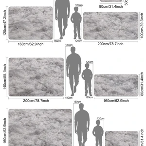 Large cute rug for children, stuffed rug in the bedroom, soft velvet rug for kids, living room decoration 10 Main Sales Living Living Carpet - №7