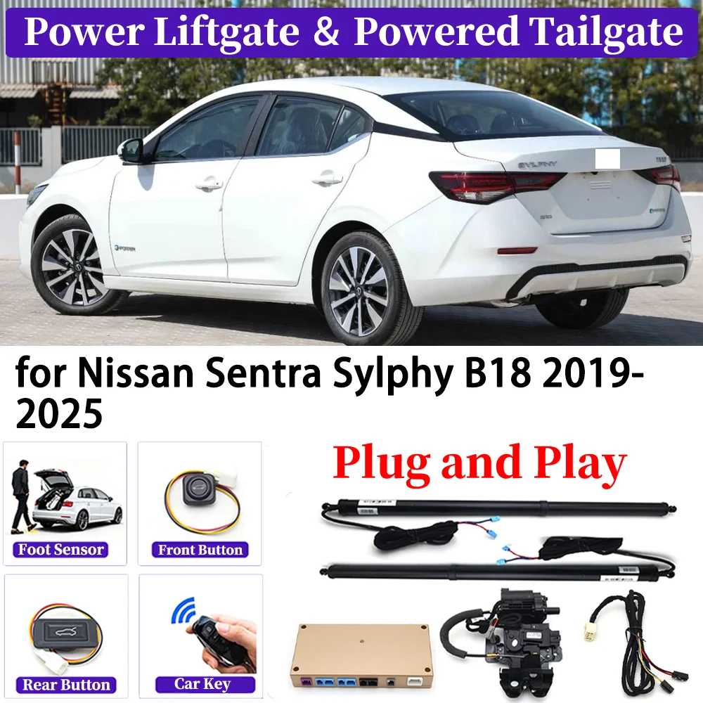 

for Nissan Sentra Sylphy B18 2019-2025 OEM Car Automatic Power Liftgate Kit Smart Auto Electric Tailgate System Plug and play