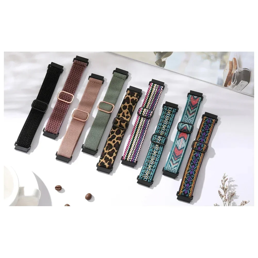 Nylon Starp for Xiaomi Redmi Watch 5 active 3 Active Band Elastic Bracelet Belt for Redmi Watch 5/3 Lite Replacement Wristband