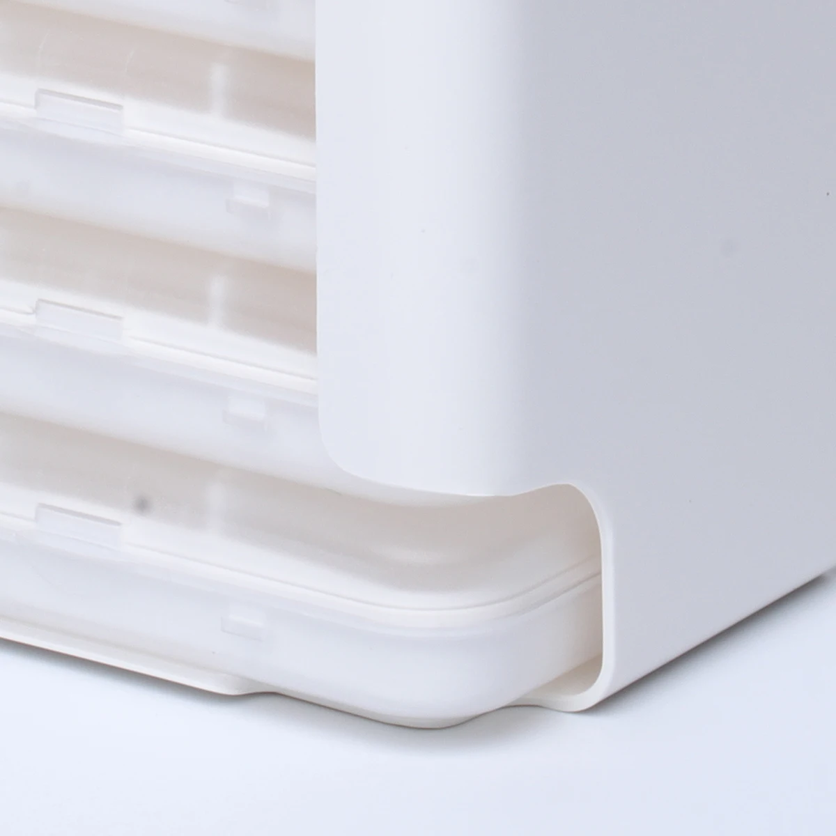 

1Set 7 Layers 42 Grids Portable Medicine Organizer Durable ABS PP Pill Storage Box Drawer Style Container White