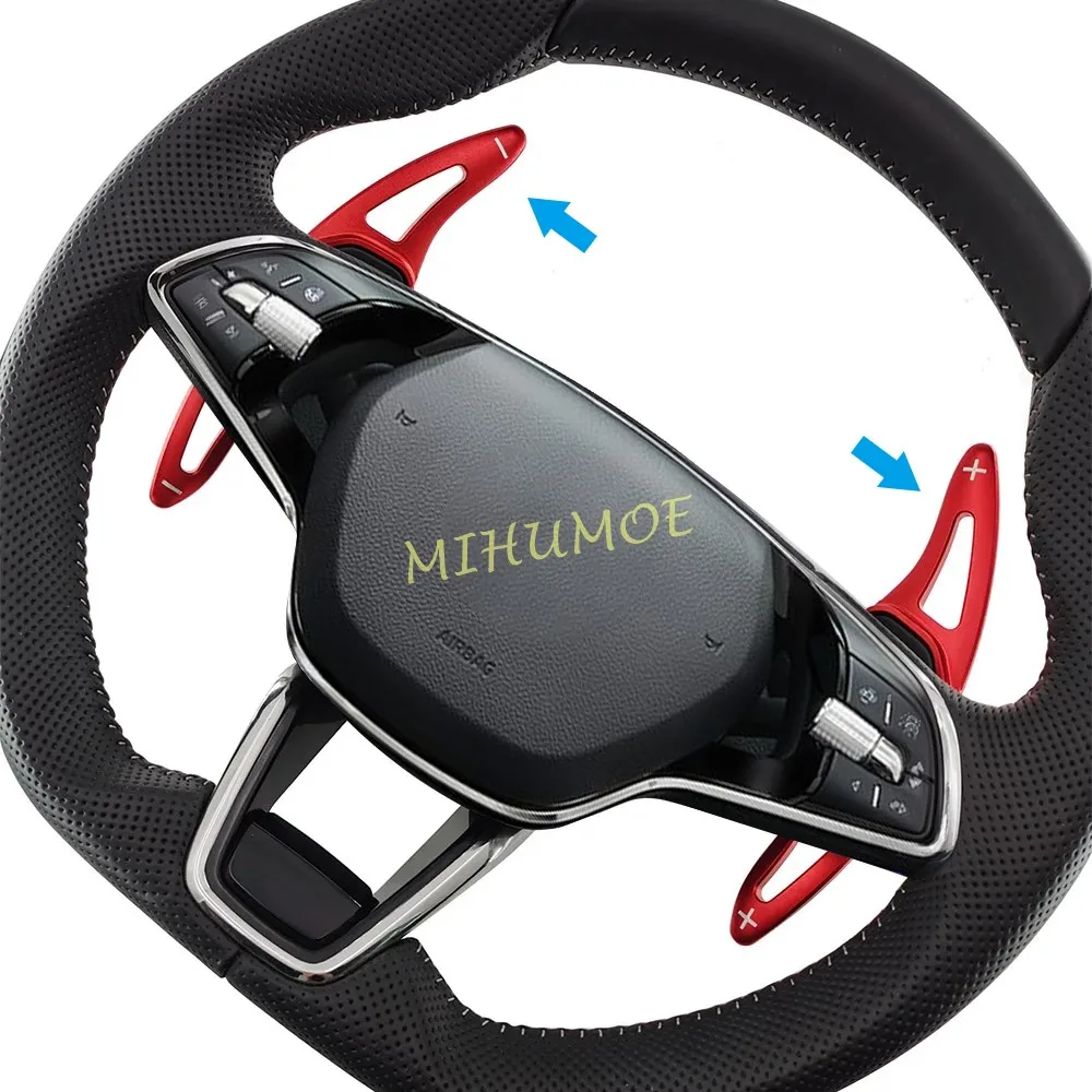 Auto Stuurwiel Shift Paddle Verlengen Shifters Voor 2021-2026 Skoda Octavia Enyaq iV Scout Kodiaq Karoq Superb Scala Kamiq
