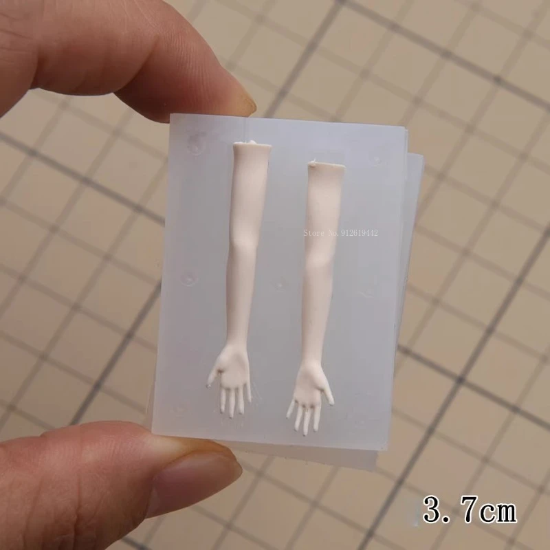 Ultralight Clay  Correct Proportion Cartoon Doll Woman Body Silicone Mold DIY Clay Animation Character Body Modeling Making Tool - Image 3