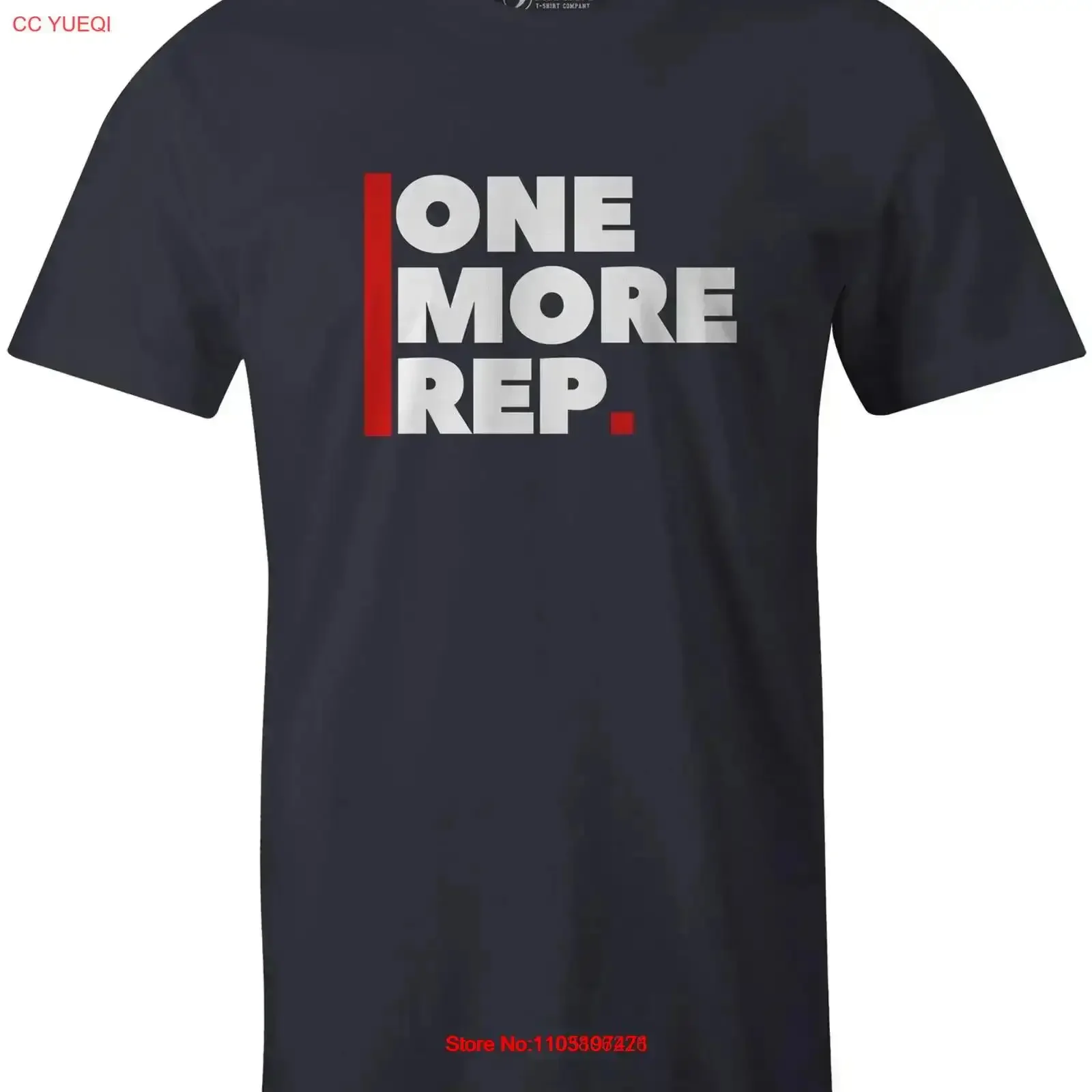 

9 Crowns Men's One More Rep Funny T shirt vintage Washed graphic Stylish fashion Versatile streetwear Top For Everyday Wear