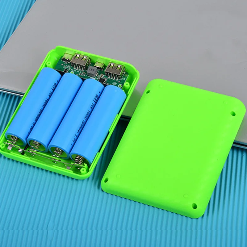 3.7V 3 Slots 18650 Battery Box Case DIY Power Bank Charger Shell Charging Batteries Case Mini Solderless Power Supply 95x69x22MM