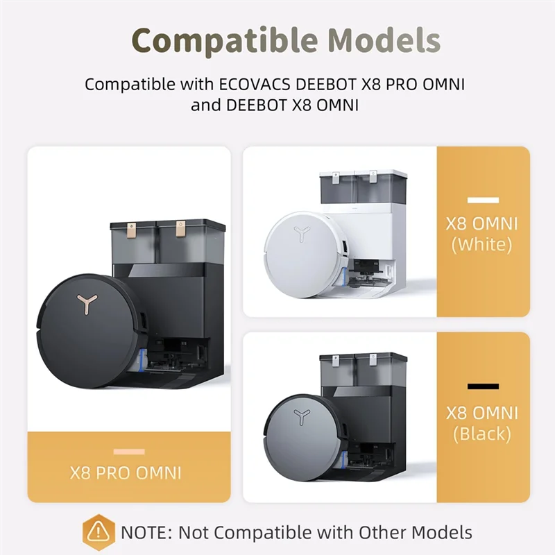 Stable-Accessories For Ecovacs Deebot X8 Pro Omni For Ecovacs Deebot X8 Pro Omni Vacuum Cleaner Accessories