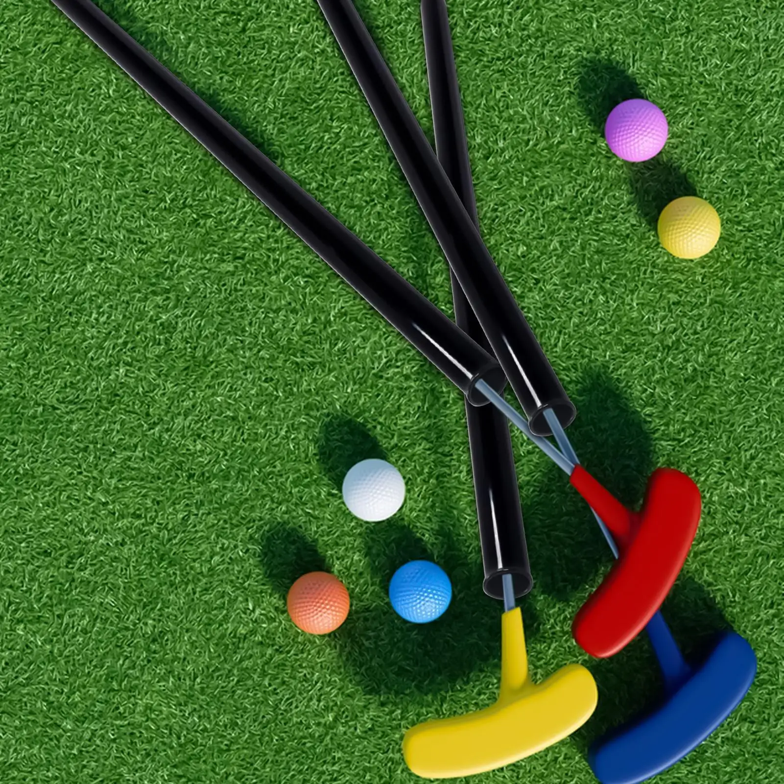 Golf Club Protector Tubes Golf PVC Tube Club Dividers Golf Bag Accessories Inserts Ball Cart for Travel Golfer