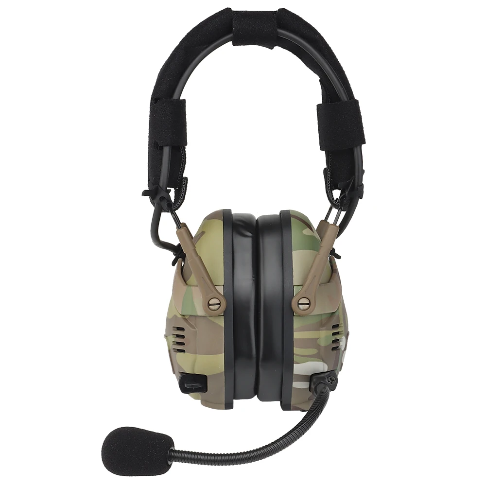 Tactical Bluetooth Communication Electronic Headset/M-LOK Helmet for ARC Wendy Hearing Protection Noise-proof Shooting Earmuffs