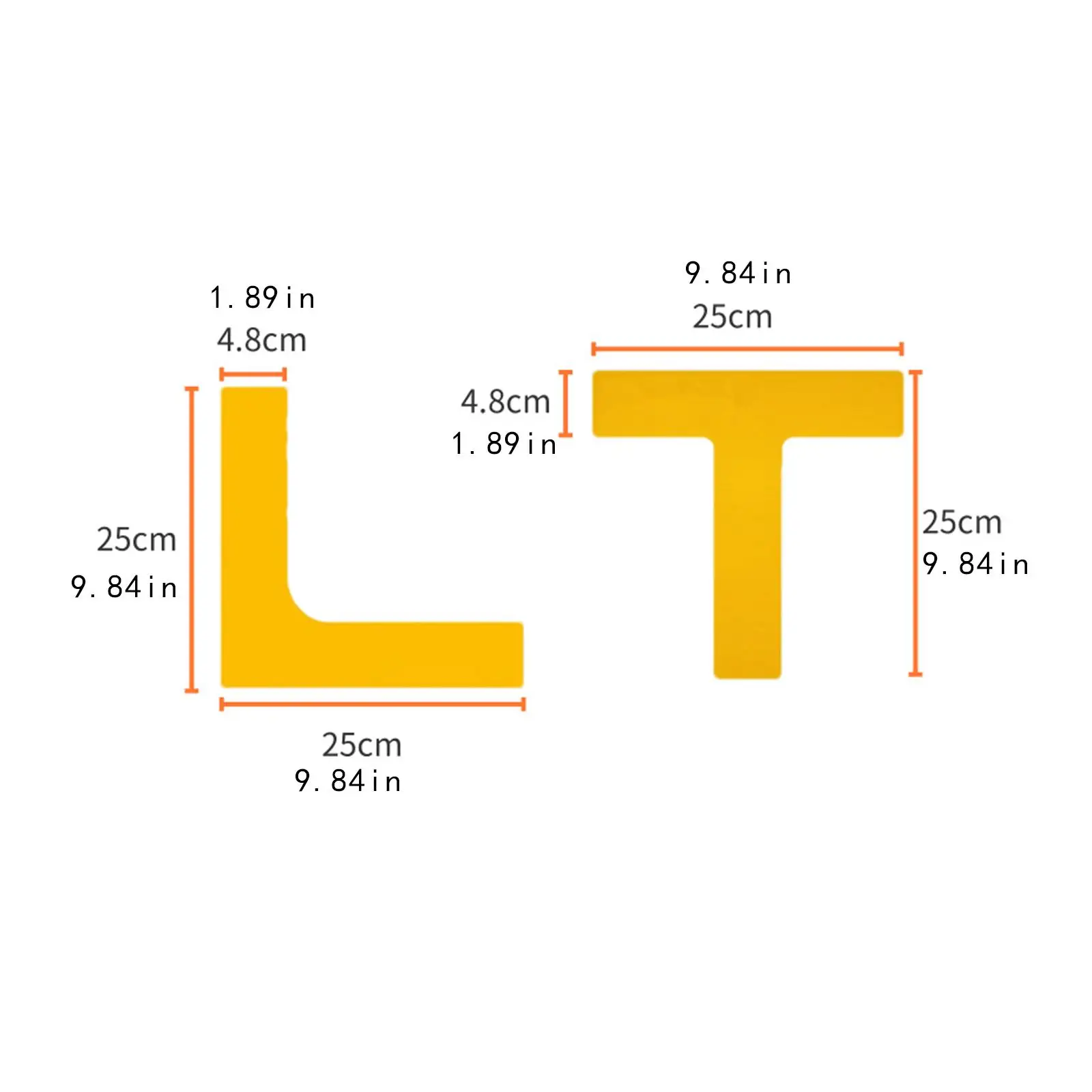 Pickleball Court Lines Marker Lines Marking Set Portable Markers Set Lines Badminton Court Line for Outdoor Driveway Pickleball