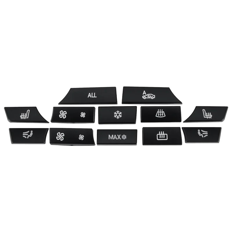 

A51K-61319313923 12-Key Key Cover Keycap Accessories Parts For BMW 5/6/7 Series F01 F10 F18