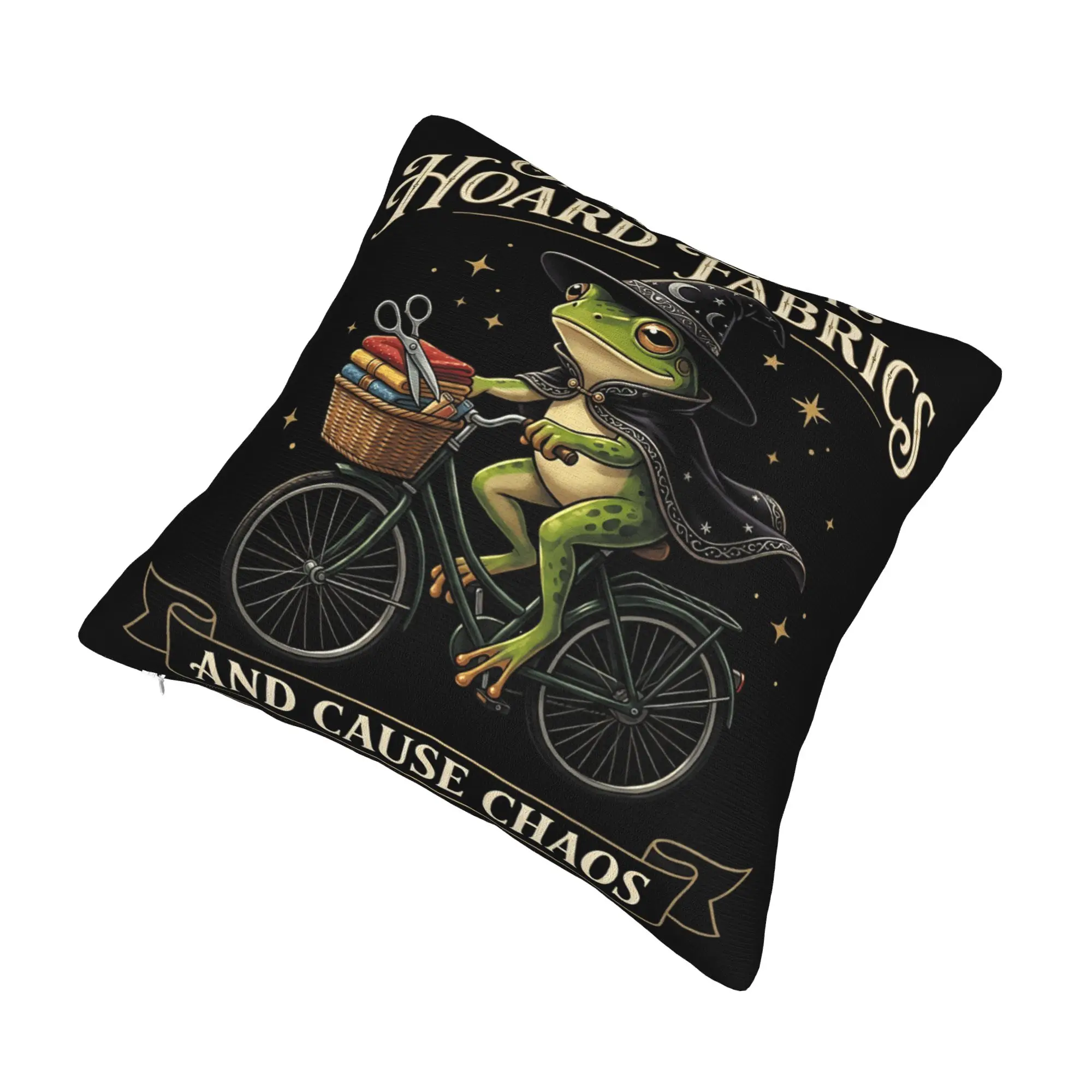 Decorative Pillow Covers On My Way to Hoard Fabrics and Cause Chaos Merch Home  Pillow Case Cover Drop Shipping Multiple Sizes