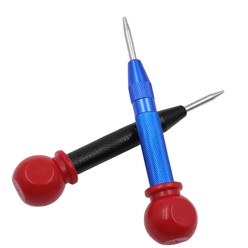 Woodworking Tool Center Bolt Punching Automatic Spring Load Marking Metal Drill Woodworking Tool Tooth Shaped Bearing
