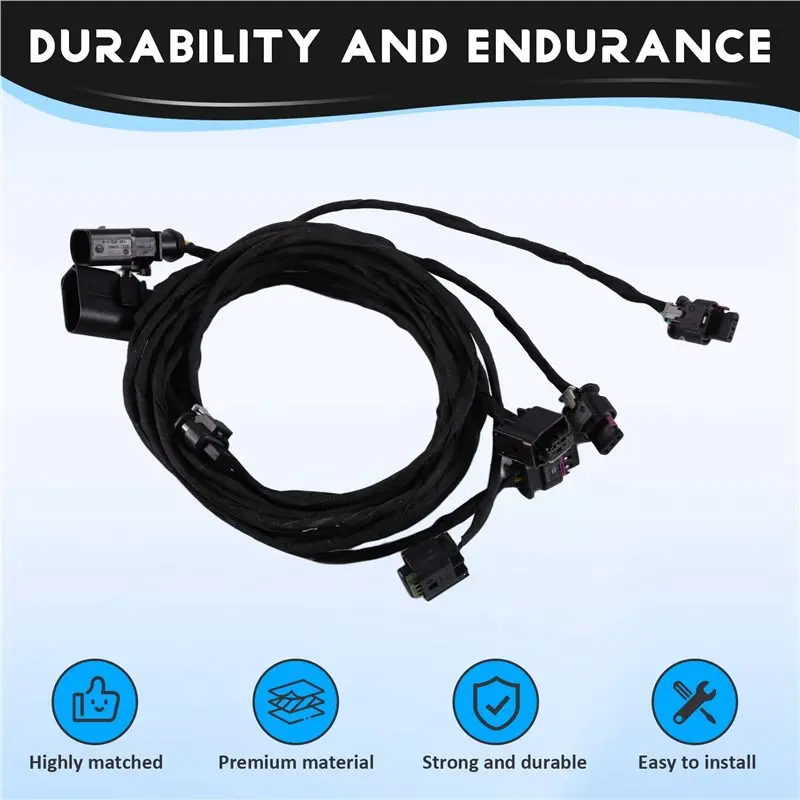 

AB96-For Cayenne 9YA 9Y0971095CJ 9Y0971095GB Front Bumper PDC Wiring Harness Car