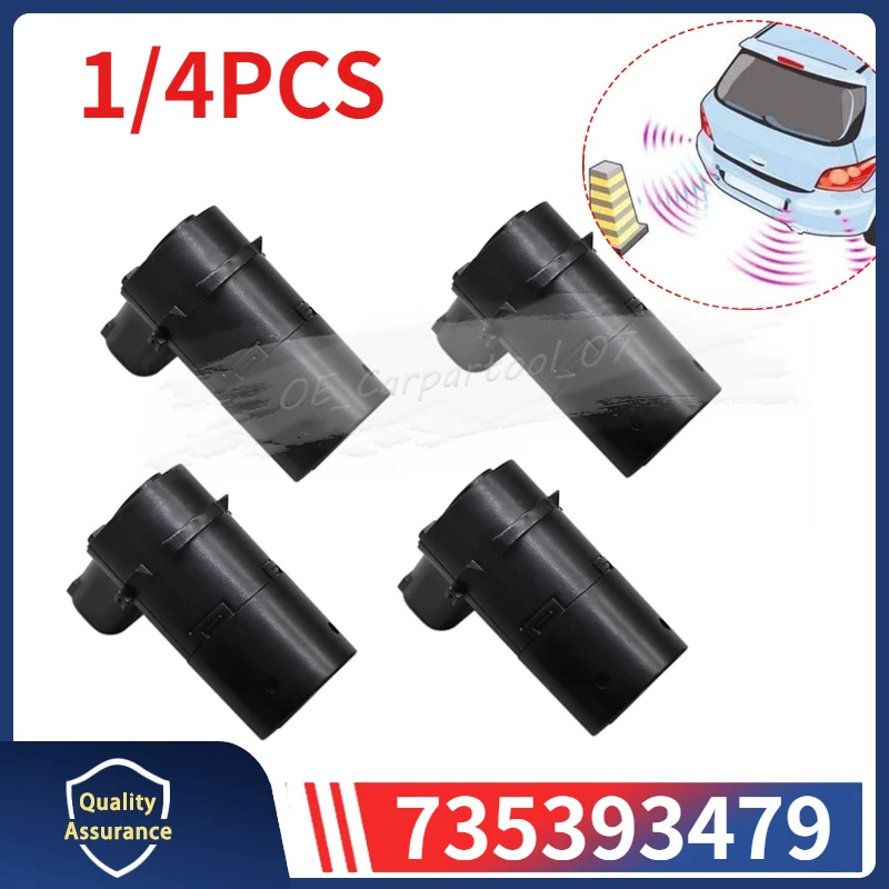 735393479 For Alfa Romeo 159 166 Fiat Croma Marea Multipla Lancia Musa PDC 1/4PCS Parking Assist Reverse Sensor Radar