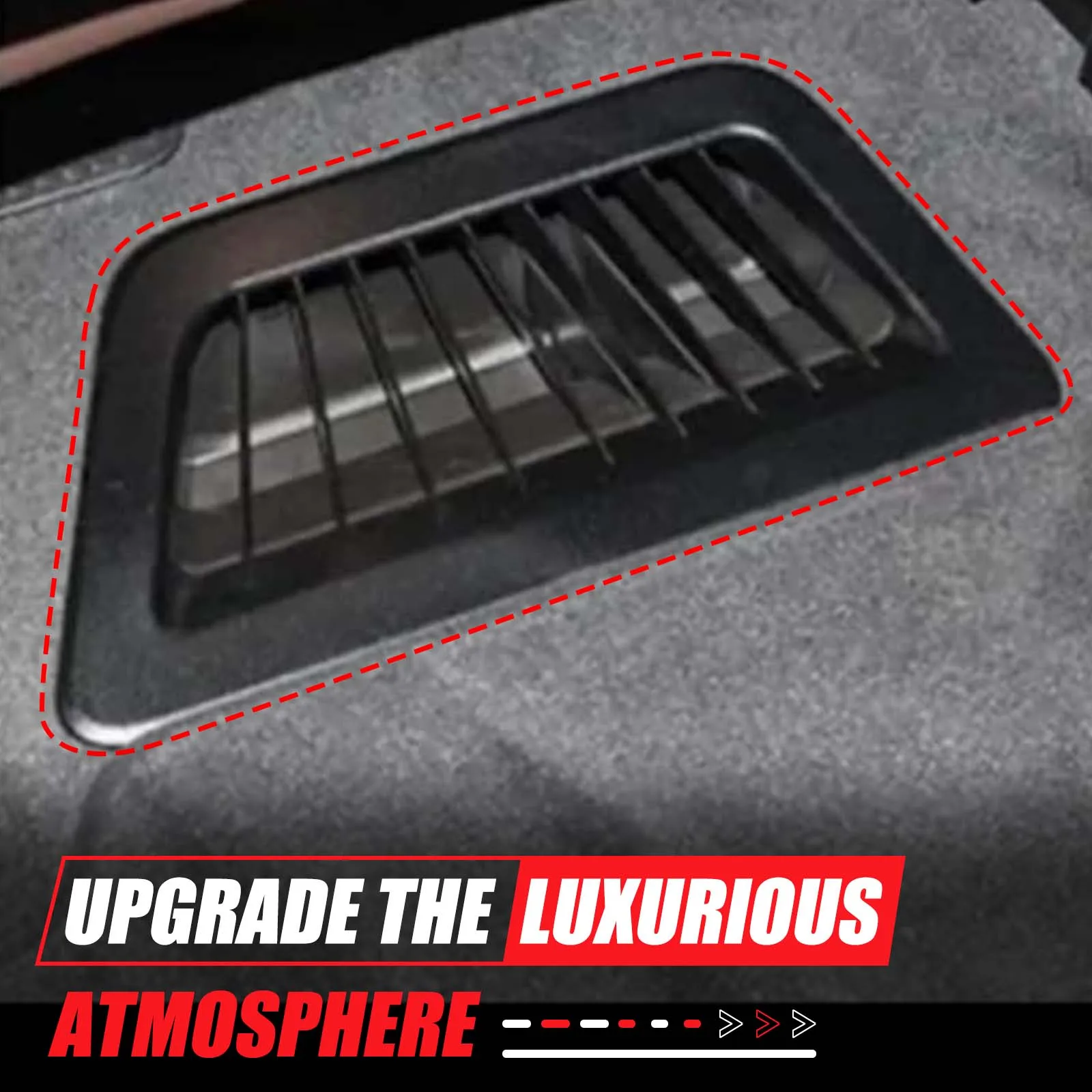 2 Stuks Roestvrij Staal Zilver Voor Bmw IX 40 50 M60 2022-2024 Auto Achter Air Vent conditioner Outlet Stofkap Interieur Accessoires