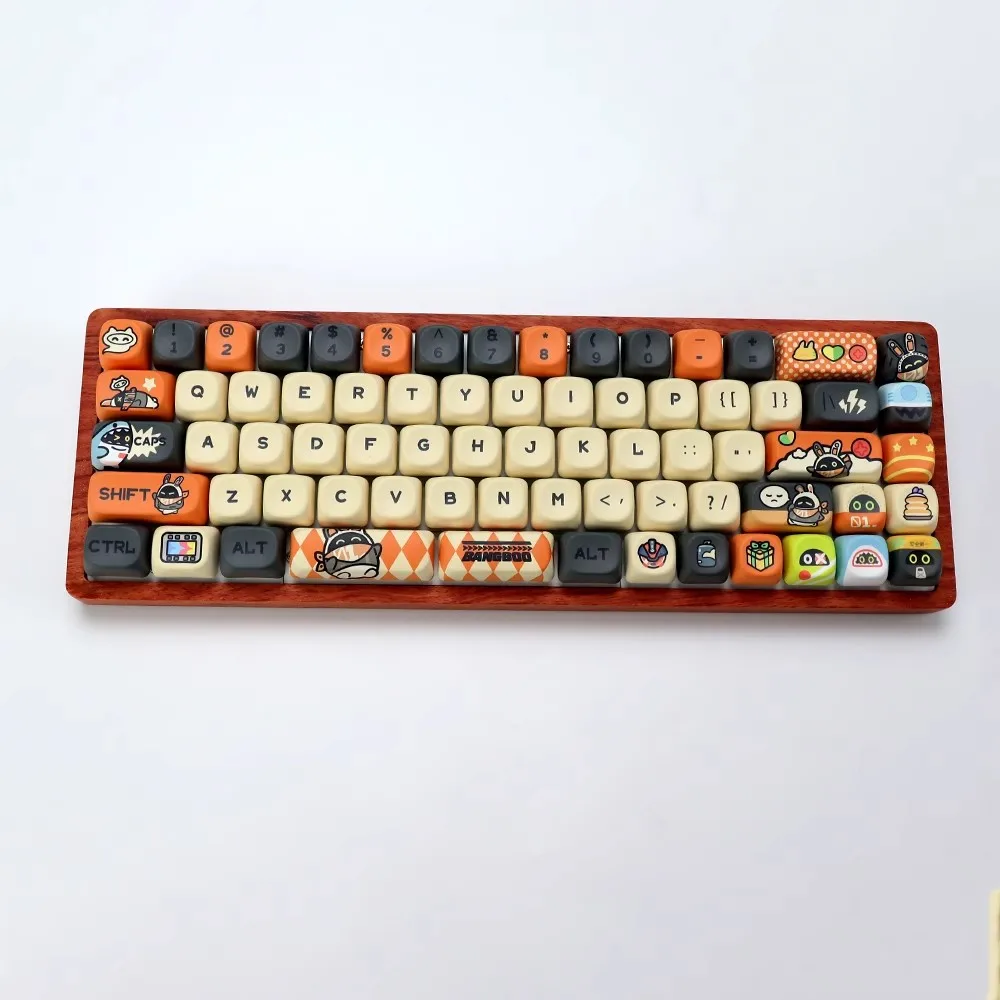 

miHoYo Bangboo keycap Zenless Zone Zero Bangboo Theme KOA Height Mechanical Keyboard Ball Cap Anime Game Prop Cosplay Xmas Gifts