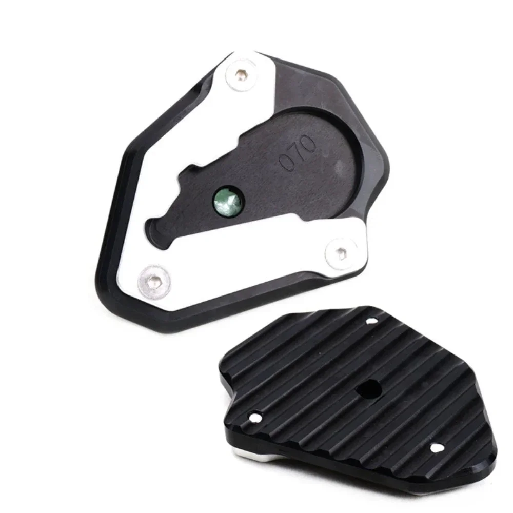 

For Ducati 848 1098 1198 Motorcycle CNC Aluminum Kickstand Foot Side Extension Pad Support Plate Enlarge Stand