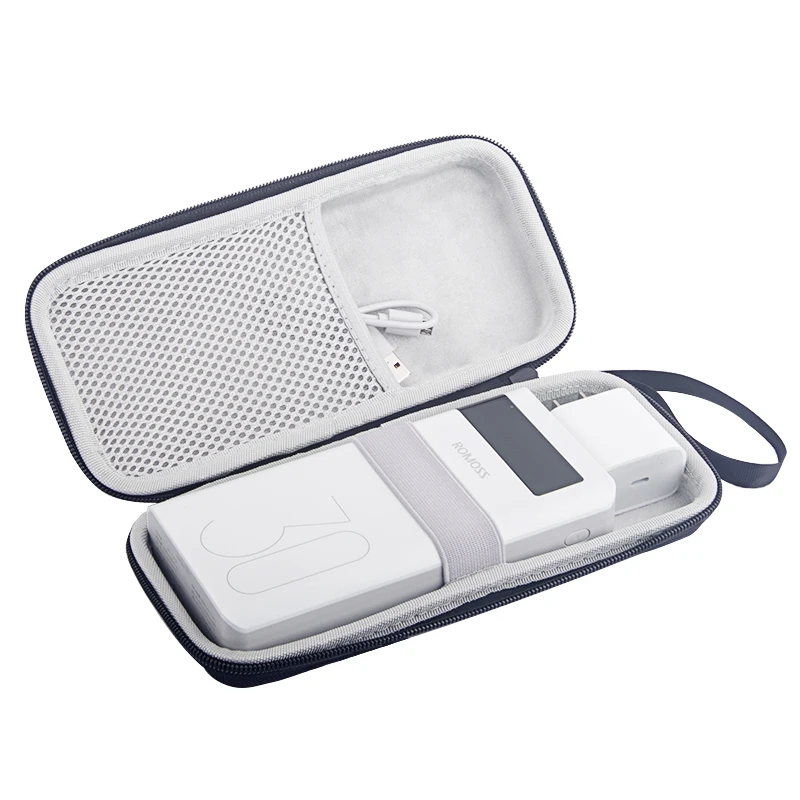 Newest Hard EVA Outdoor Travel Portable Carrying Storage Bag Box Case for Romoss Sense 8+ 30000mAh Mobile Power Charger