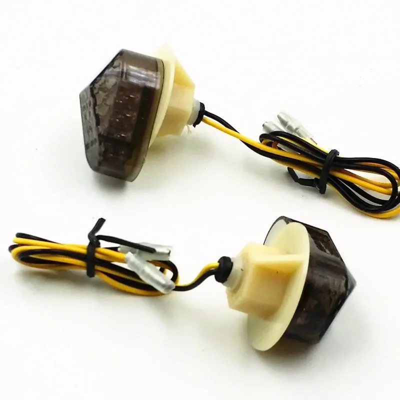 Motorcycle Flush Mount LED Turn Signal Light Flasher for YAMAHA YZF R1 R6S R6 FZ6 FZ1