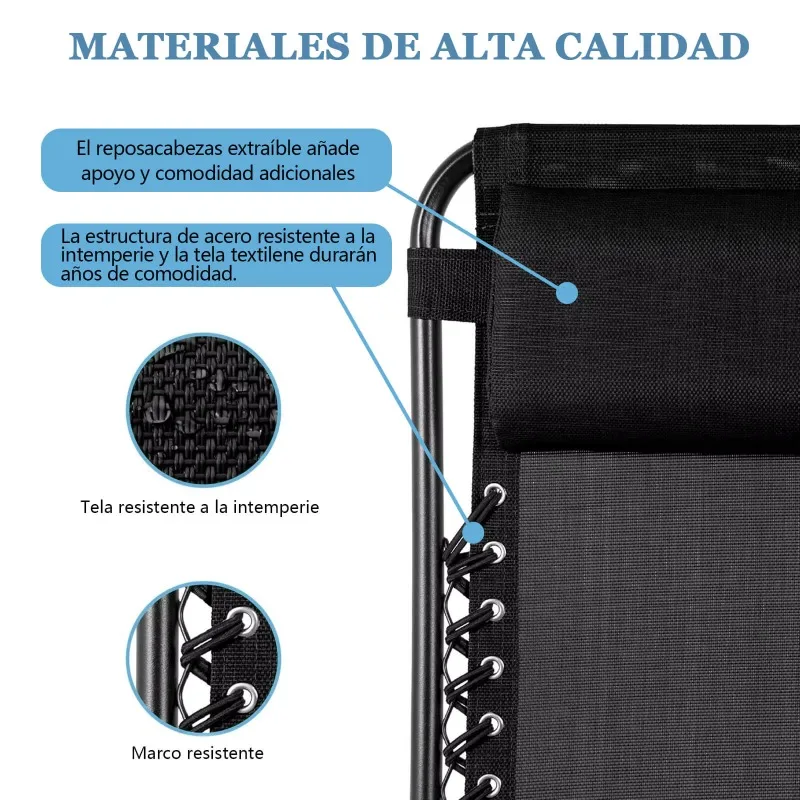 Heavy duty outdoor folding chair with carrying bag for adults camping beach garden