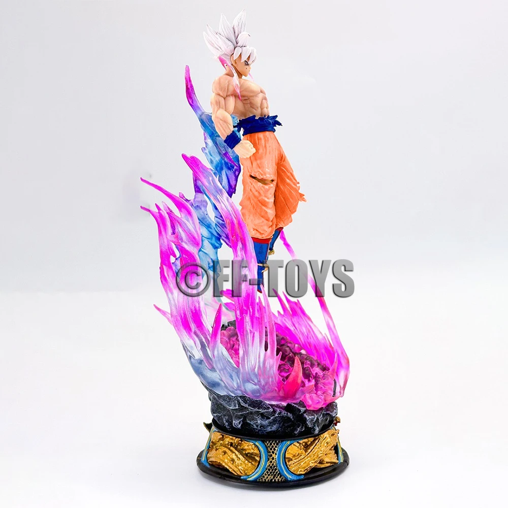 Dragon Ball Z Goku Ultra Instinct Figure Ultra Instinto Goku Figures 24cm PVC Statue Collection Model Toys Gifts