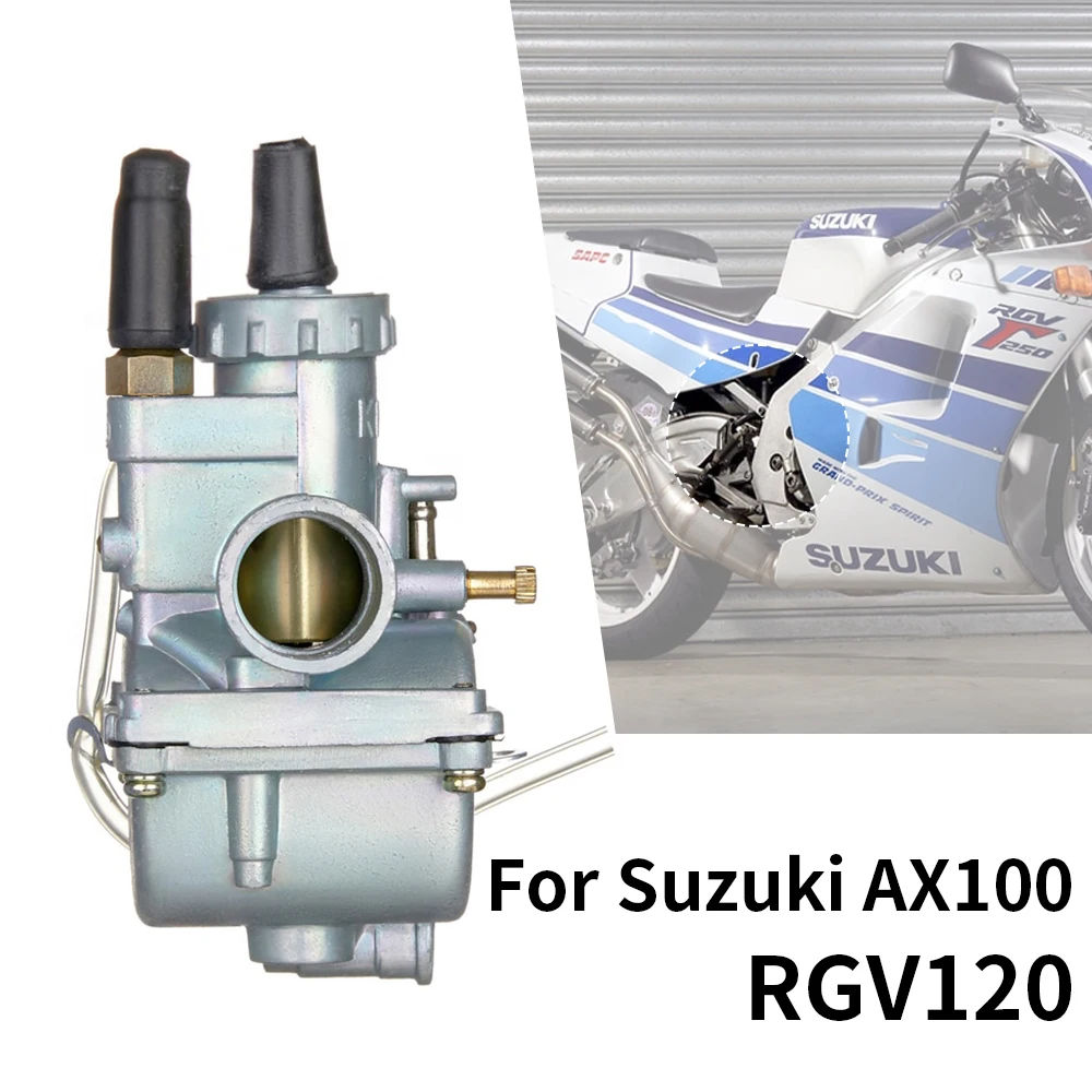 Motorcycle Scooter Carburetor 22mm Ax100 Pz20 Carb For Suzuki 100cc Ax 100 2 Stroke Motorcycle Ax100 Qj100-m Kw100-m