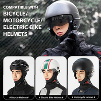 ROCKBROS Outdoor Sports Cycling Face Mask Windproof Hood Ear Neck Protection Warm Thermo Face Mask Anti-Slip