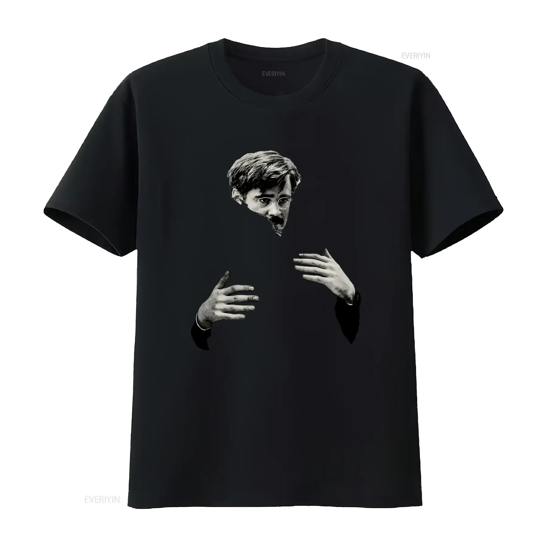 The Lobster Yorgos Lanthimos Colin Farrell 2015 HQ Retro Movie Print Heavyweight Crewneck T Shirt vintage Washed homme