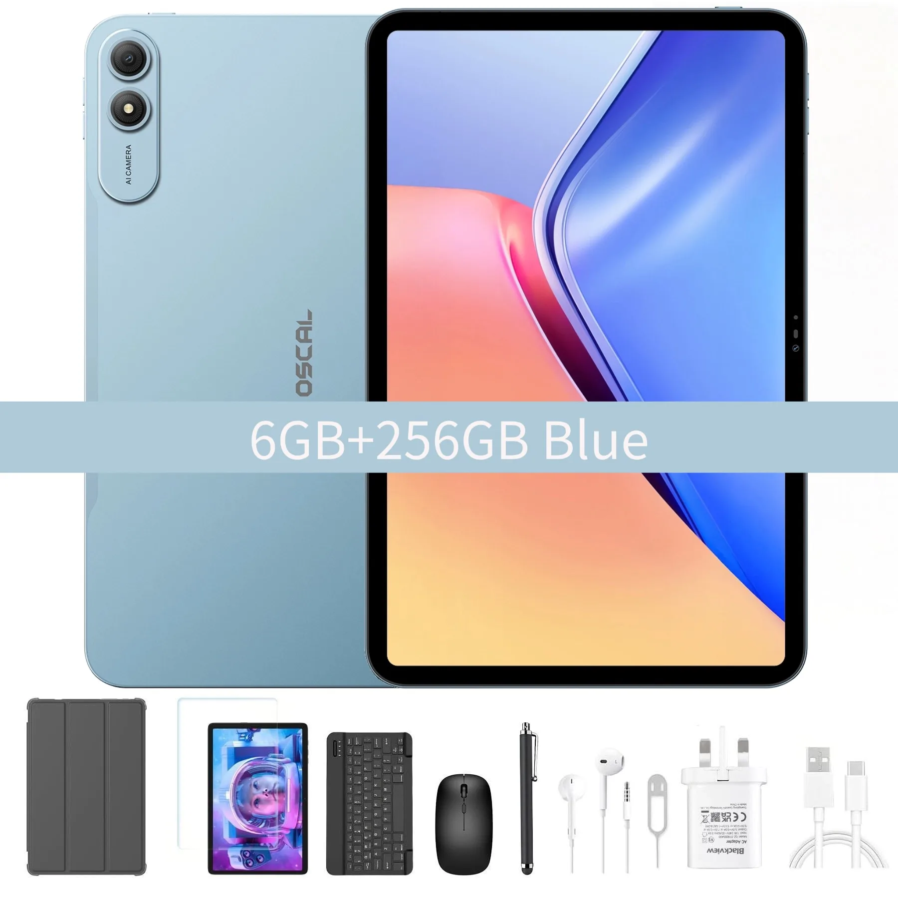 Blackview Oscal Pad 200 13.4 120Hz Tablet 6GB 256GB 4G LTE