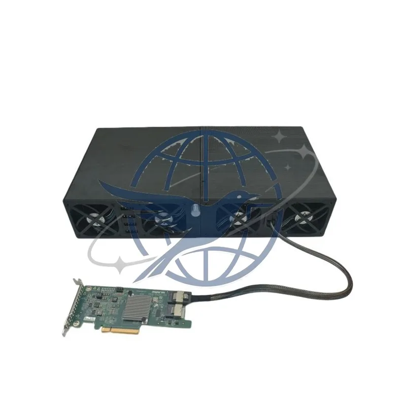 12-Disk hard disk expansion cabinet, external storage box, can be connected in series with multiple cages