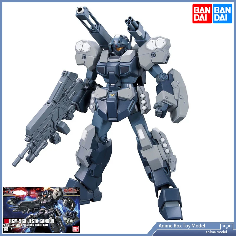 

Gundam BANDAI 1/144 HGUC 152 RGM-96X Jesta Cannon GUNDAM Assembly Plastic Model Kit Action Toy Figures Anime Gift