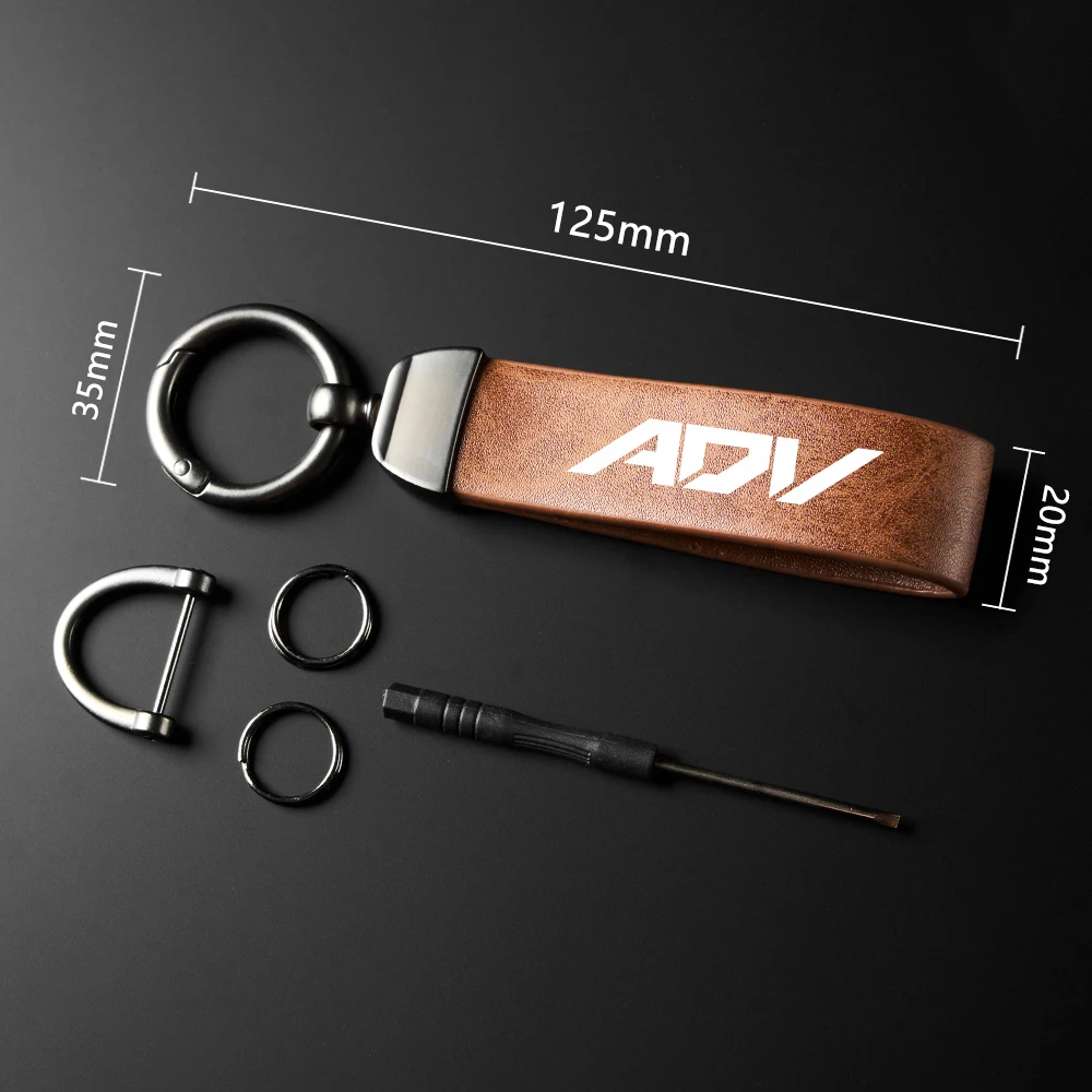 Кожаный держатель для ключей для Honda ADV350 ADV 350 ADV 150 ADV150