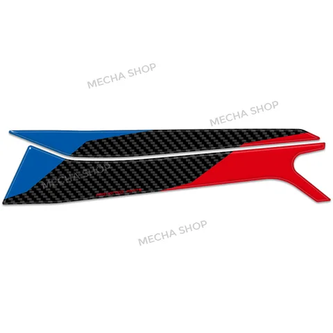 Для мотоциклов M1000R 2025 и S1000R 2026: Защитный комплект наклеек на бак из 3D эпоксидной смолы