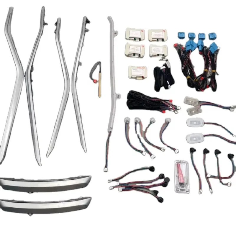 

New Colorful Ambient Light Full Set for benz E Class W213 W212 Door Light LED Atmosphere Light 5 Kits Set Illuminated Turbo