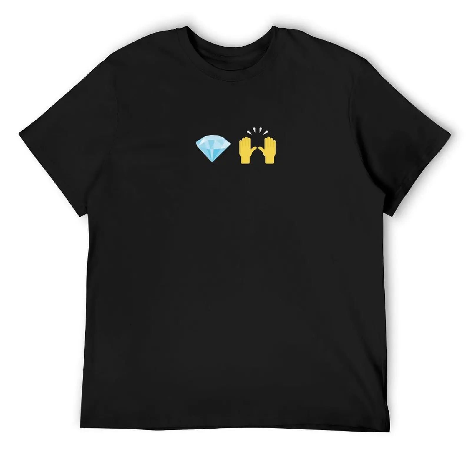 

Diamond hands T-Shirt plain plus size tops Aesthetic clothing mens graphic t-shirts anime