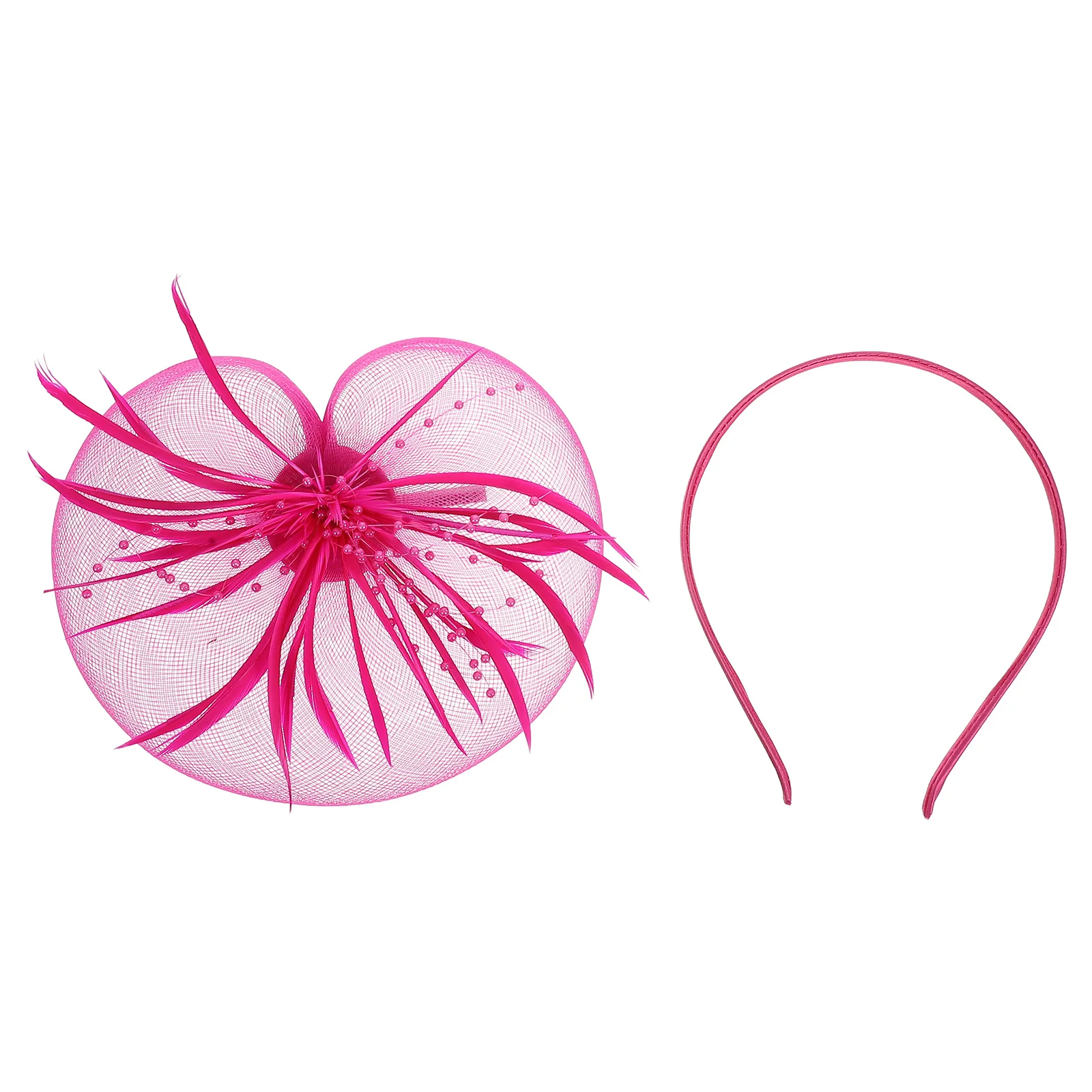 

1 Pc Pretty Headwear Feather Headdress Elegant Hair Clip Accessories For Dance Party