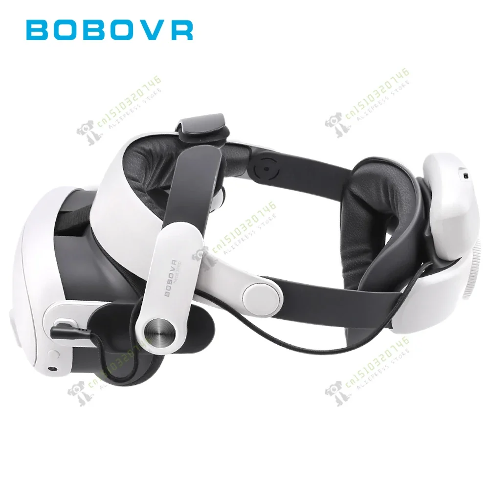 BOBOVR M3 Pro Head Strap Compatible with Meta Quest 3 Magnetic Battery Pack Elite Replacement Strap For Quest3 VR Accessories