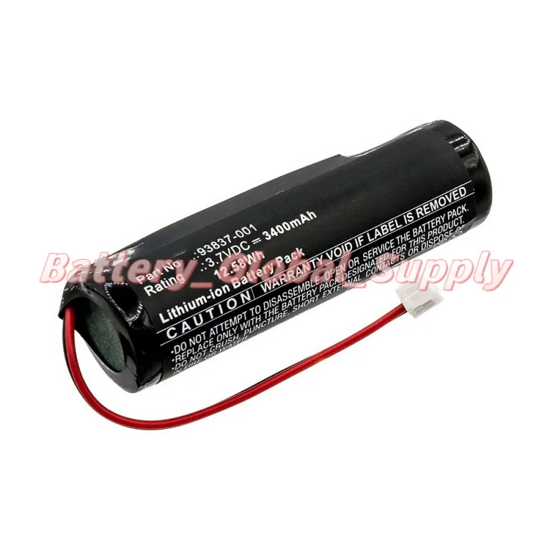

Suitable for 93837-001 Cordless Magic Clip, Razor, Battery 3.7V 3400mAh 1 PCS-