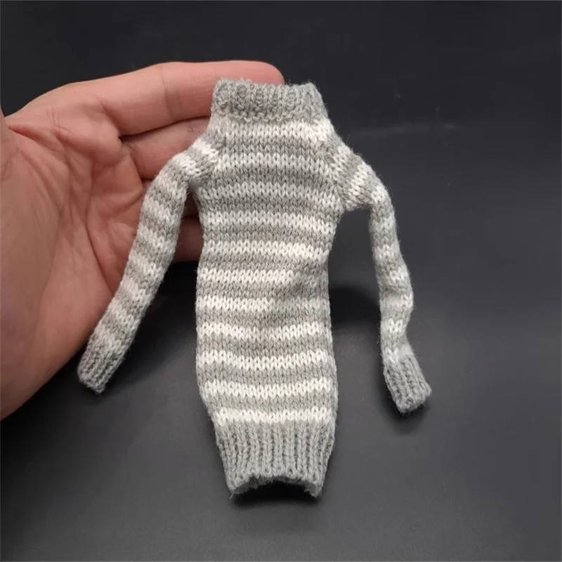 

Hot Sale 1/6 Soldier Clothing Accessories Slim Fit Sweater Model For 12'' Action Figure Body In Stock